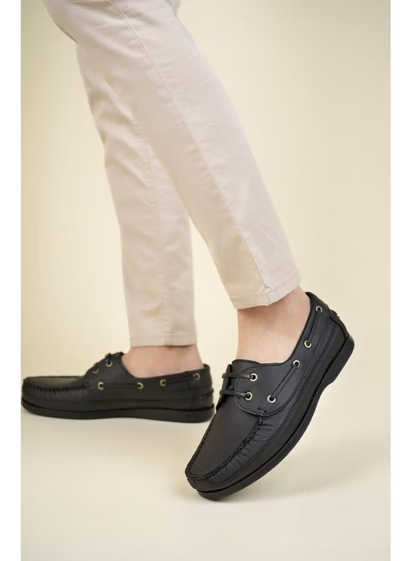muggo Dexter Guaranteed Genuine Leather Men's Casual Classic Casual Shoes - Image 3
